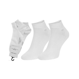 Calvin Klein pánské bílé ponožky 2 pack - 39/42 (2)